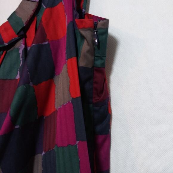 Marc by Marc Jacobs Colorful Block Pattern Women's Sleeveless Tank Top Size 8 - Picture 4 of 7